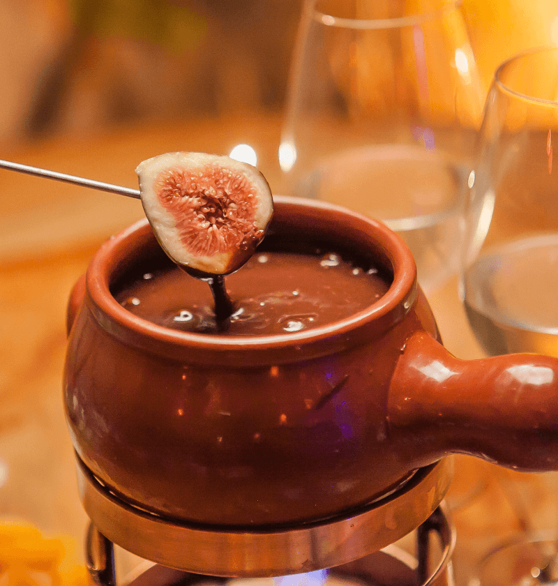 Apaixone-se por nossa deliciosa Fondue de Chocolate!